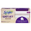 Swiffer Swiffer 1000589 11.3 x 5.4 in. WetJet Wood Cloth Mop Refill - Pack of 12 1000589